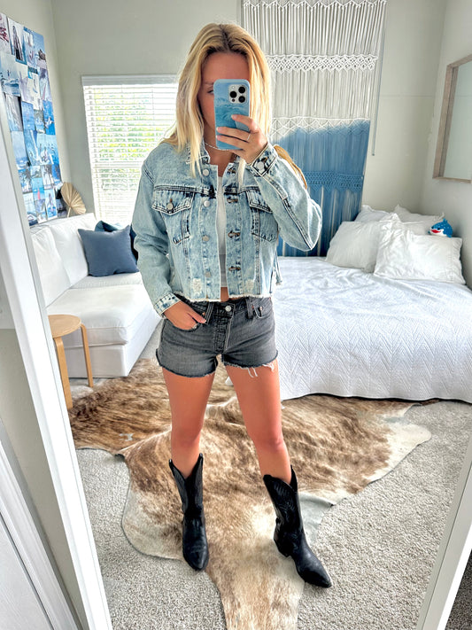 free and easy denim jacket